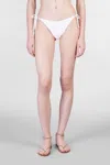 Mc2 Saint Barth Marielle Beachwear In White Polyamide In White