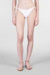 Mc2 Saint Barth Marielle Beachwear In White Polyamide In White