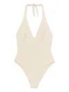 Mc2 Saint Barth Marilyn Swimsuit In Neutral