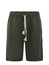 Mc2 Saint Barth Bermuda Chinos With Side Poket Shorts