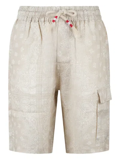 Mc2 Saint Barth Marseille Paisley-print Shorts