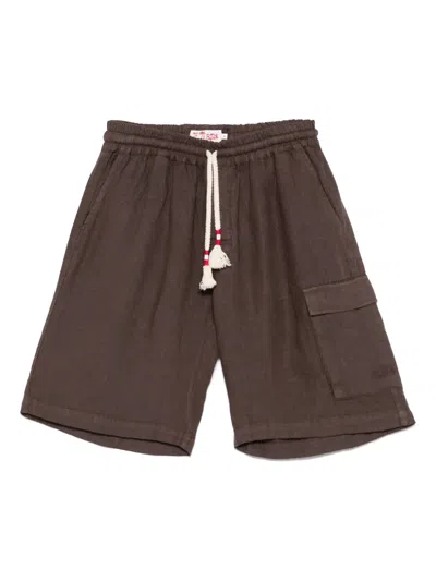 Mc2 Saint Barth Marseille Shorts In Brown