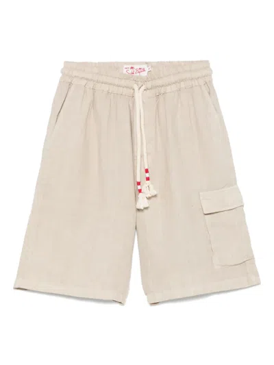 Mc2 Saint Barth Marseille Shorts In Neutrals
