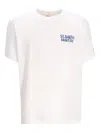 Mc2 Saint Barth Martini T-shirt In White