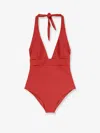 Mc2 Saint Barth Marylin 18 One-piece Swimsuit With Logo Tag