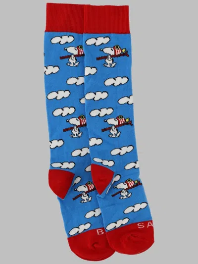 Mc2 Saint Barth Sox Jr - Peanuts Ski 17 In Blue