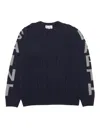 Mc2 Saint Barth Crewneck Sweater In Blue