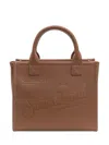 Mc2 Saint Barth Vanity Bag Midi In Brown