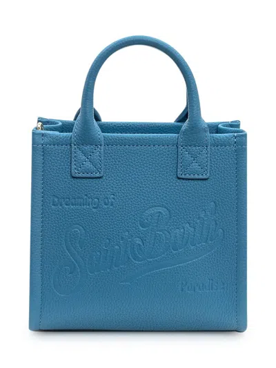 Mc2 Saint Barth Vanity Bag Mini In Blue