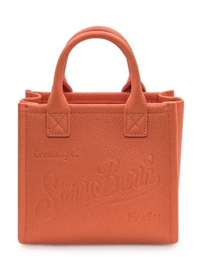 Mc2 Saint Barth Vanity Bag Mini In Orange