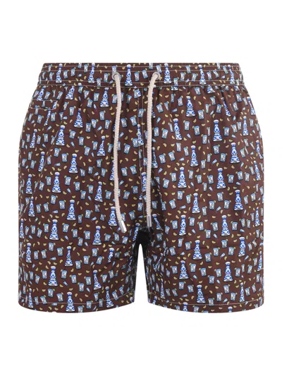 Mc2 Saint Barth Mc2 Sainth Barth "tequila Classic" Swimsuit