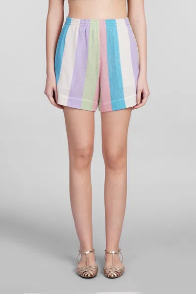 Mc2 Saint Barth Meave Shorts In Multicolor Viscose