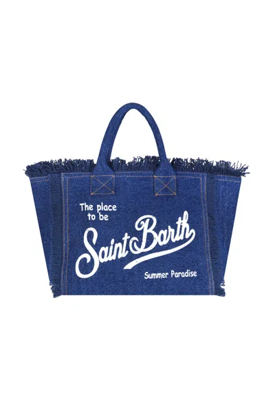 Mc2 Saint Barth - Medium Bag - 471043 - Denim