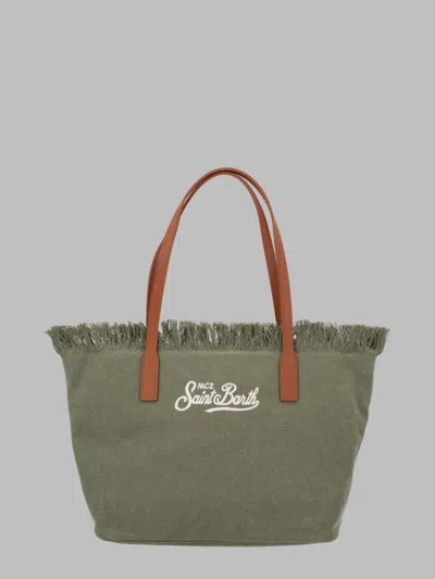 Mc2 Saint Barth Medium Fringed Shoulder Bag In Pattern