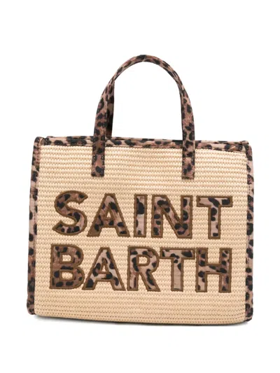Mc2 Saint Barth Medium Vivian Tote Bag In Neutral