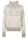 Mc2 Saint Barth Roll-neck Sweater In Multi
