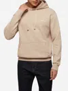 Mc2 Saint Barth Logo-embroidered Knitted Hoodie In White
