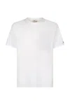 Mc2 Saint Barth Men Ecstasea Man Linen T-shirt White