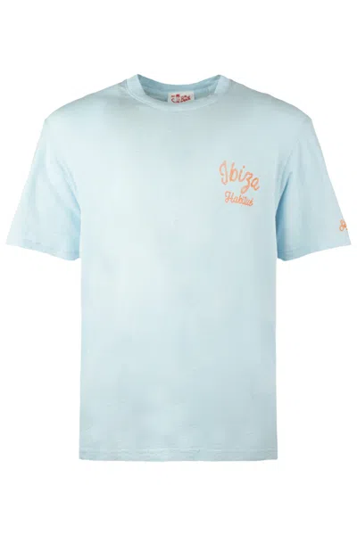 Mc2 Saint Barth Men Man Cotton Flamed T-shirt Skylar Ibiza Habitue
