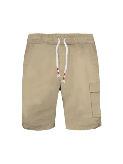 MC2 SAINT BARTH MEN'S MARSEILLE 11N LINEN SHORTS