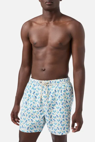 Mc2 Saint Barth Men Men Lighting Micro Padel And Gin Shorts