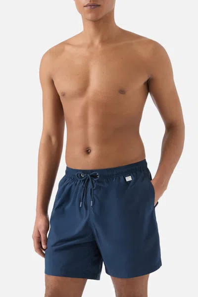 Mc2 Saint Barth Men Men Lighting Pantone Shorts Navy In Blue
