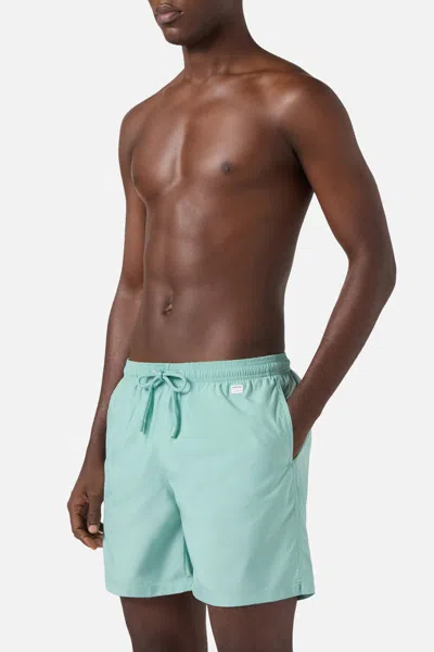 Mc2 Saint Barth Men Men Lighting Pantone Shorts Sage