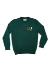 Mc2 Saint Barth Men's Sweater  Her0024 03464i In Green