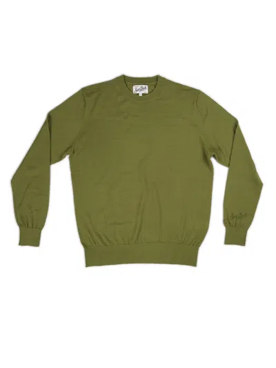 Mc2 Saint Barth Men's Sweater  Regions 00738g 54 In Green