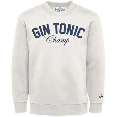 Mc2 Saint Barth Men's Sweaters  - Soho N Gin Tonic Champ 10 - White