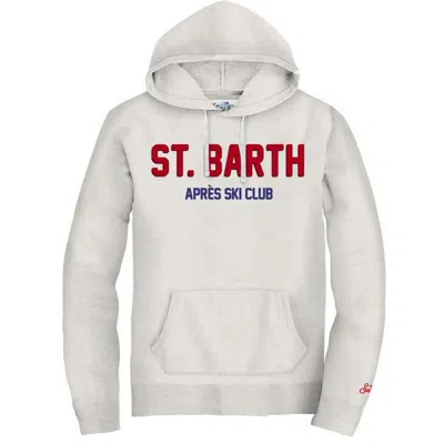 Mc2 Saint Barth Men's Sweaters  - Tribeca Sb Apres Ski 10 Patch Emb - White