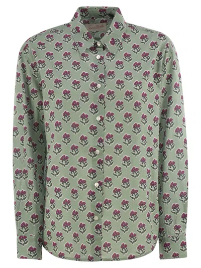 MC2 SAINT BARTH MEREDITH - COTTON SHIRT WITH PATTERN