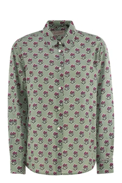 MC2 SAINT BARTH MC2 SAINT BARTH MEREDITH - COTTON SHIRT WITH PATTERN