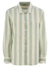 Mc2 Saint Barth Meredith Green Shirt