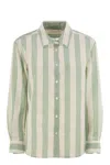 Mc2 Saint Barth Meredith - Patterned Cotton Blend Shirt