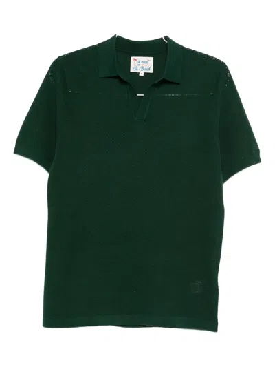 Mc2 Saint Barth Mesh T-shirt In Green