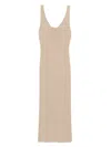 Mc2 Saint Barth Metallic-threading Midi Dress