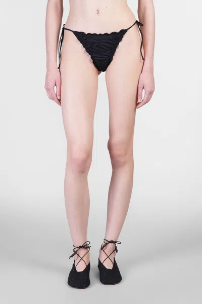Mc2 Saint Barth Miami Beachwear In Black Polyamide