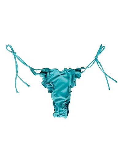Mc2 Saint Barth Miami Bikini Bottoms In Blue