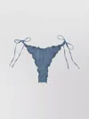 Mc2 Saint Barth Sangallo Sagittarius Miami Bikini Bottom In Blue
