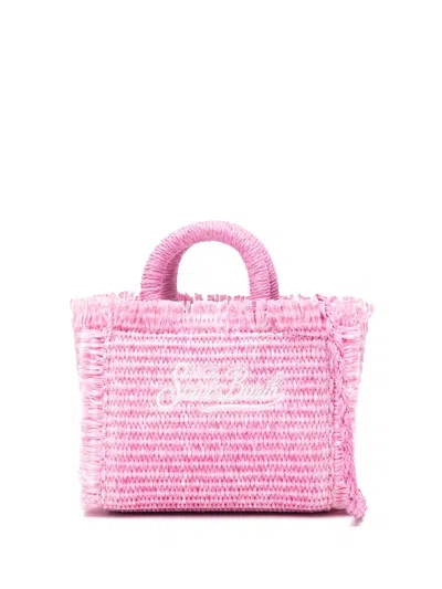 Mc2 Saint Barth Micro Vanity Tote Bag In Pink