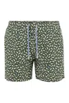 Mc2 Saint Barth Micro-print Swimsuit In Multi