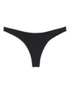 Mc2 Saint Barth Mid-rise Bikini Briefs In Black