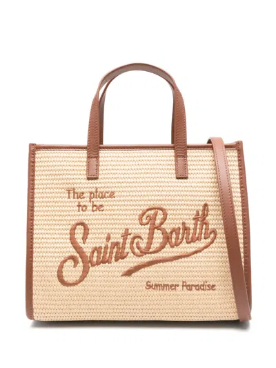 Mc2 Saint Barth Midi Vivian Tote Bag In Neutrals
