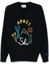 Mc2 Saint Barth Heron Sweater Round-neck Sweater In Blue