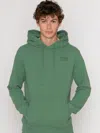 Mc2 Saint Barth Military Green Hoodie Pantone Special Edition In Green