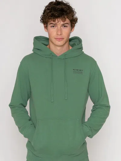 Mc2 Saint Barth Military Green Hoodie Pantone Special Edition