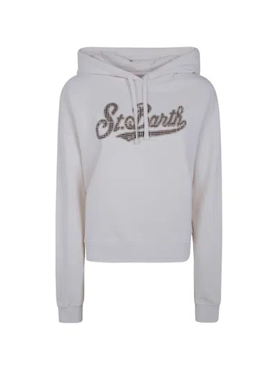 Mc2 Saint Barth Mindy Hoodie In White