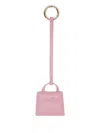 Mc2 Saint Barth Mini Bag Charm Accessorie In Pink
