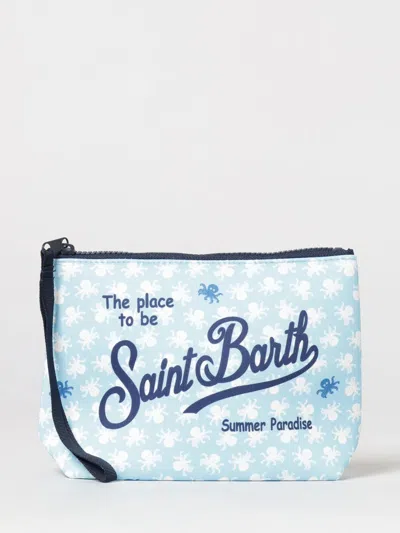 Mc2 Saint Barth Mini Bag Woman Color Sky In Blue